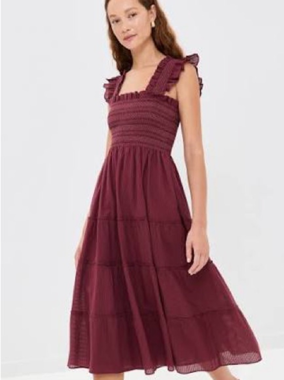 Hill House Ellie Nap Burgundy Excellent condition. M/L Size Tag missing - Picture 12 of 12
